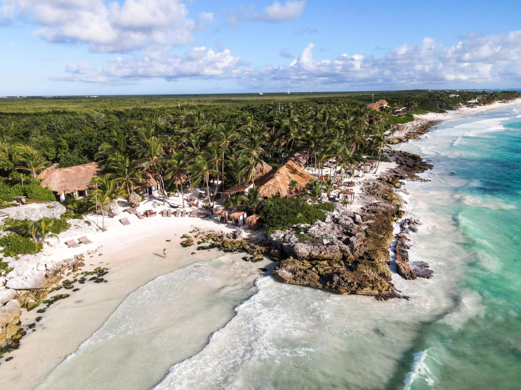 Hotel Diamante K - Inside Tulum National Park Exteriér fotografie